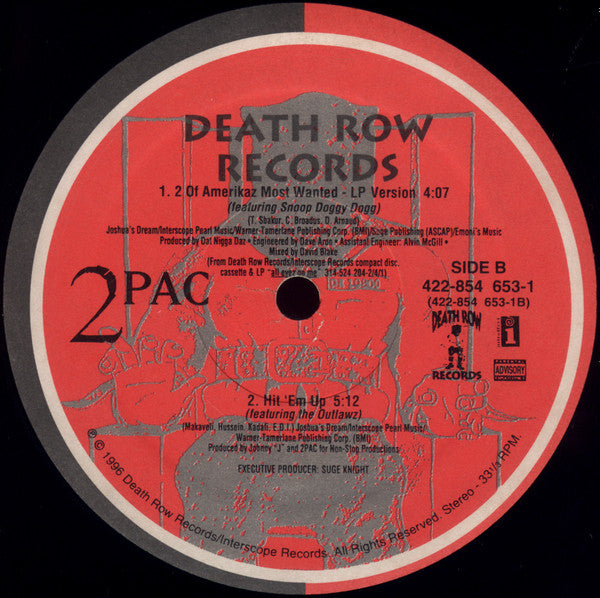 Release: How Do U Want It-Vinyl-US-1996-422-854 653-1, 422-854 653-1-1178676