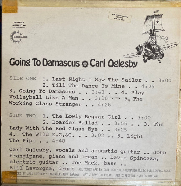 Master Release: Going To Damascus by Carl Oglesby
