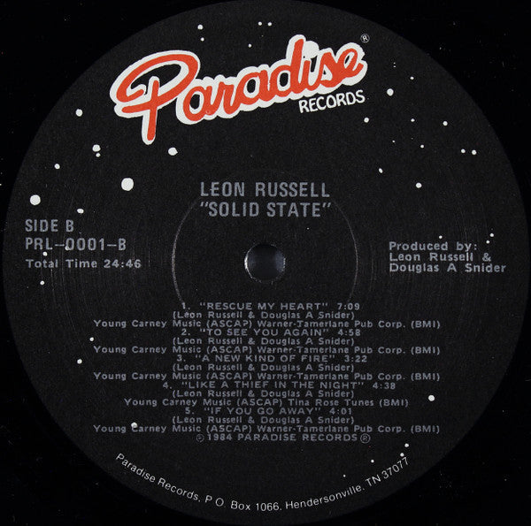 Master Release: Solid State by Leon Russell