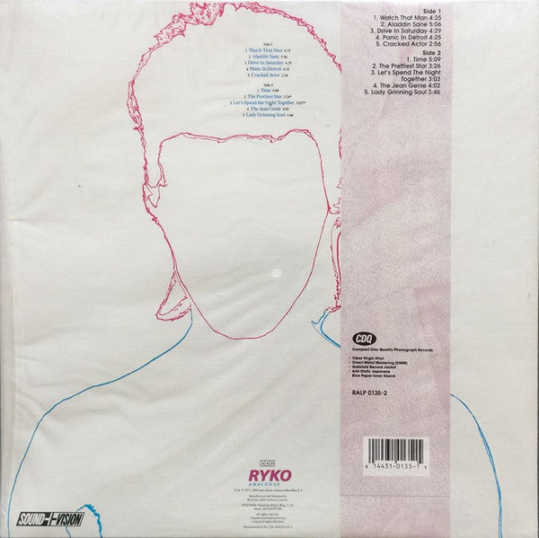Release: Aladdin Sane-Vinyl-US-1990-RALP 0135-2-1675366