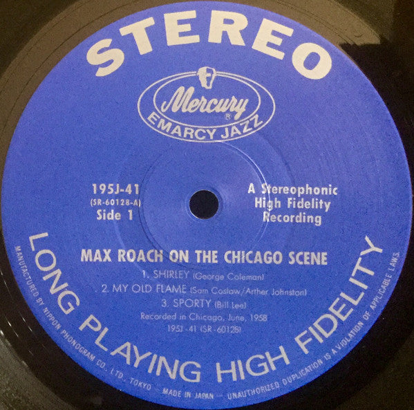 Max Roach Plus Four On The Chicago Scene