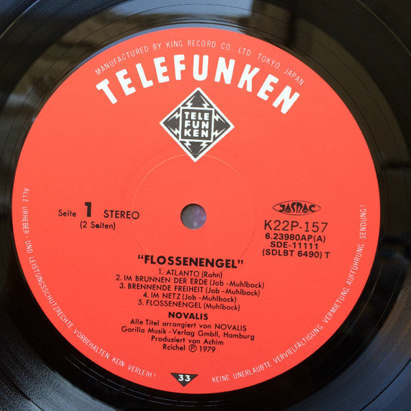 Release: Flossenengel-Vinyl-Japan-1981-K22P-157, 6.23980AP-5702140