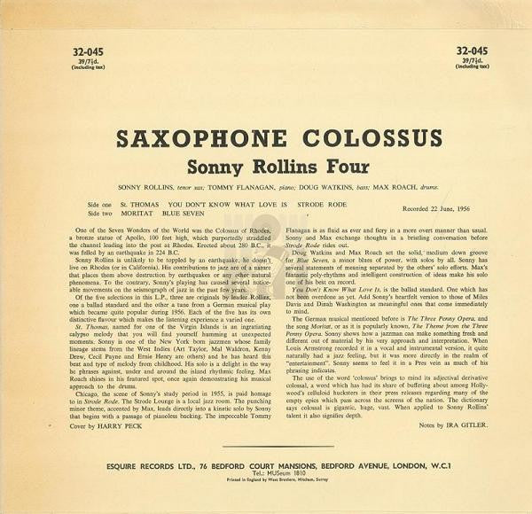 Saxophone Colossus