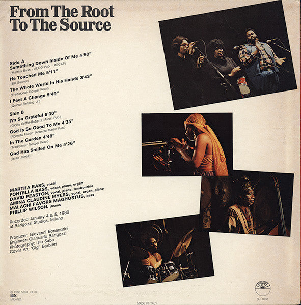 Master Release: From The Root To The Source by Martha Bass