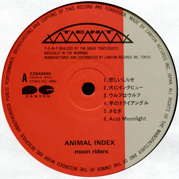 Animal Index