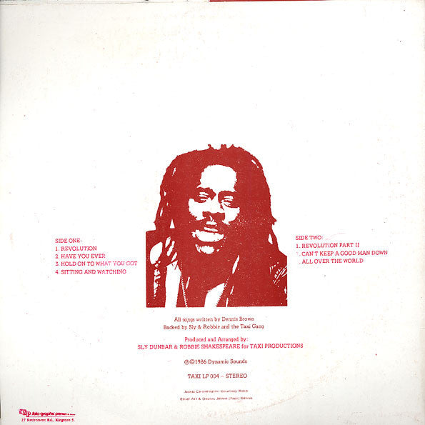 Release: Brown Sugar-Vinyl-Jamaica-1986-TAXI LP 004-1045287