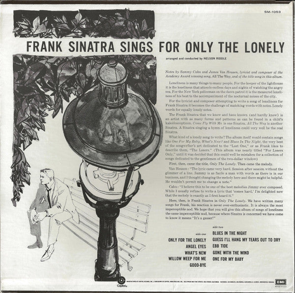Release: Frank Sinatra Sings For Only The Lonely-Vinyl-US-1975-SM-1053-5016572