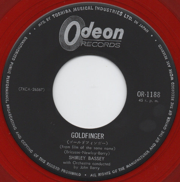 Master Release: Goldfinger by Shirley Bassey