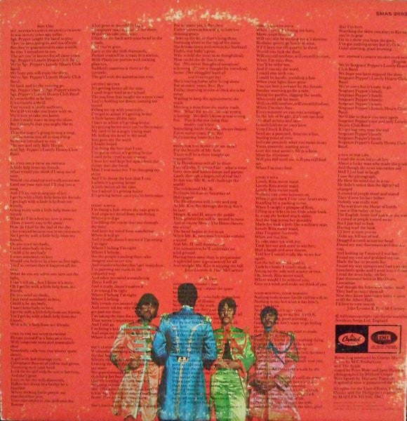 Release: Sgt. Pepper's Lonely Hearts Club Band-Vinyl-US-1971-SMAS 2653, 2653, SMAS-2653-2030121