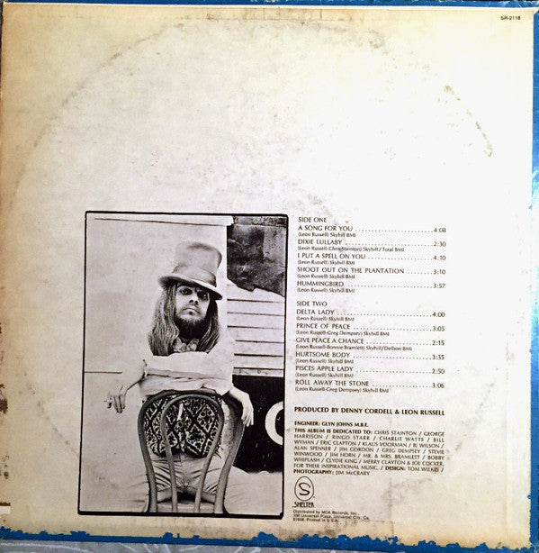 Release: Leon Russell-Vinyl-US-1974-SR-2118-9600875