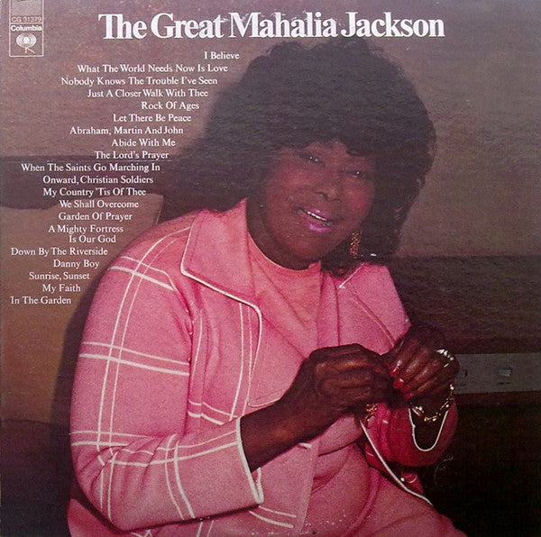 Master Release: The Great Mahalia Jackson by Mahalia Jackson
