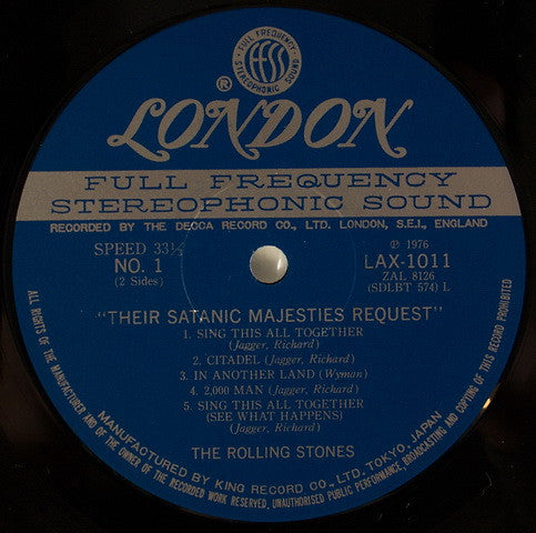 Their Satanic Majesties Request