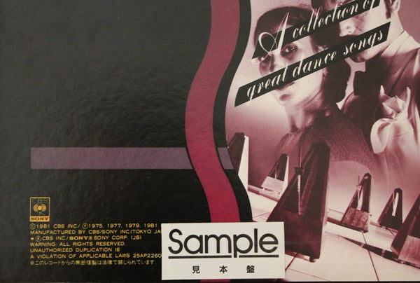 Release: A Collection Of Great Dance Songs-Vinyl-Japan-1981-25AP 2260-6175106
