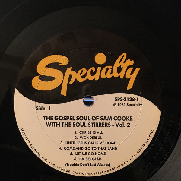 Release: The Gospel Soul Of Sam Cooke With The Soul Stirrers Vol. 2-Vinyl-US-None-SPS 2128-9932864