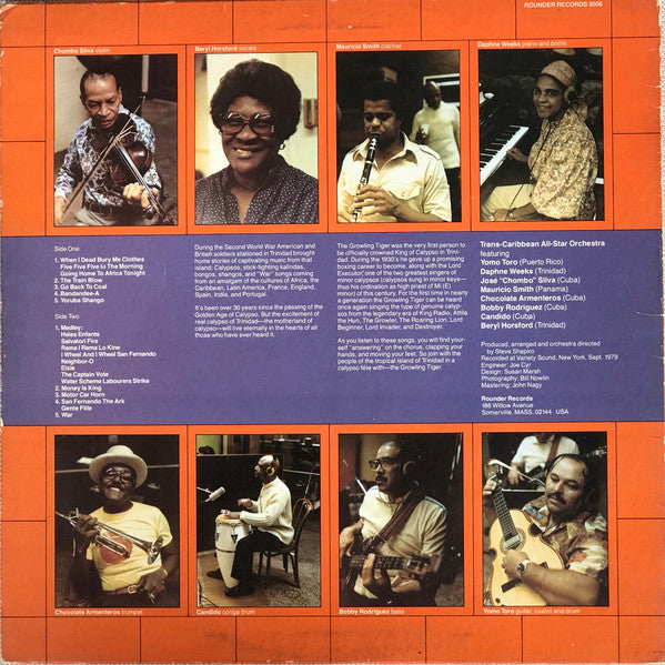 Master Release: Knockdown Calypsos by The Growling Tiger