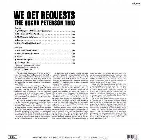 Release: We Get Requests-Vinyl-Europe-2015-DOL770H-6606304