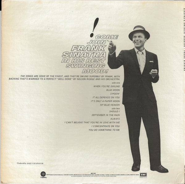Master Release: Sinatra's Swingin' Session!!! by Frank Sinatra