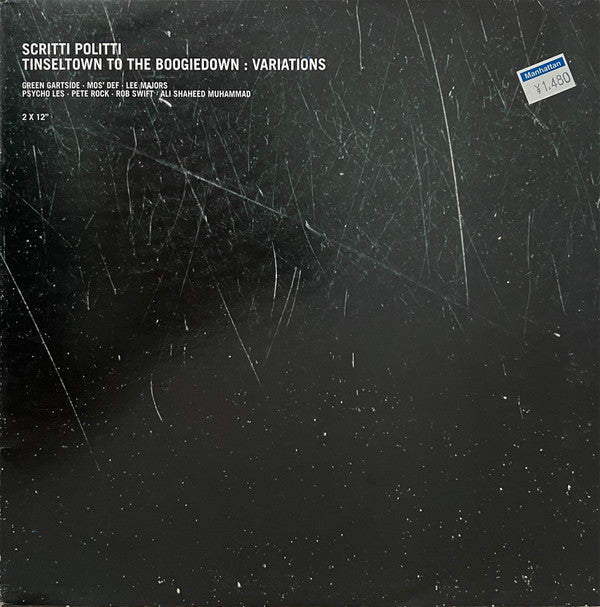 Master Release: Tinseltown To The Boogiedown by Scritti Politti