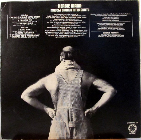 Master Release: Muscle Shoals Nitty Gritty by Herbie Mann