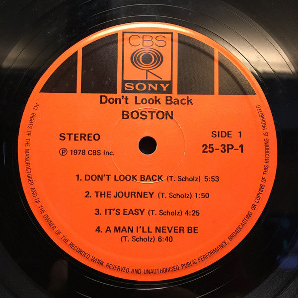 Don't Look Back