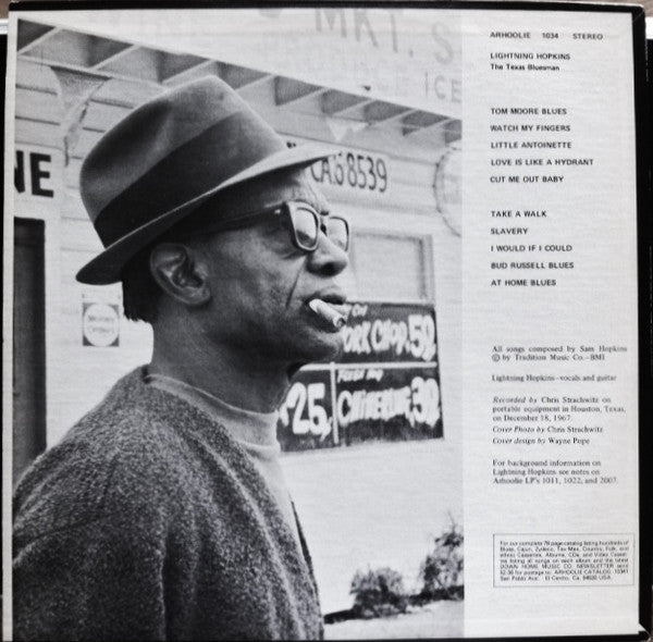 Master Release: The Texas Bluesman by Lightnin' Hopkins