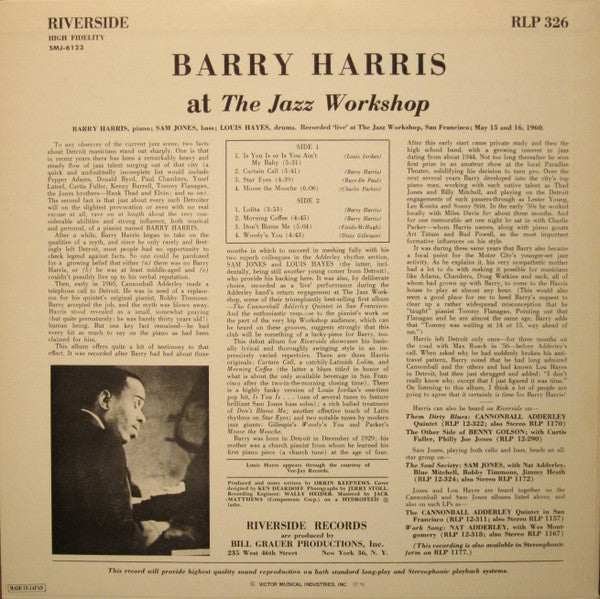 At The Jazz Workshop