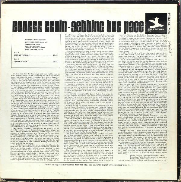 Release: Setting The Pace-Vinyl-US-1966-PR 7455, PRST 7455-5127214