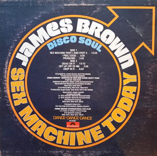 Master Release: Sex Machine Today by James Brown