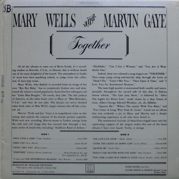 Master Release: Together by Marvin Gaye