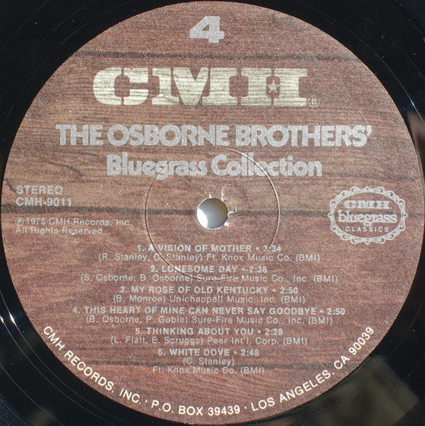 The Osborne Brothers' Bluegrass Collection
