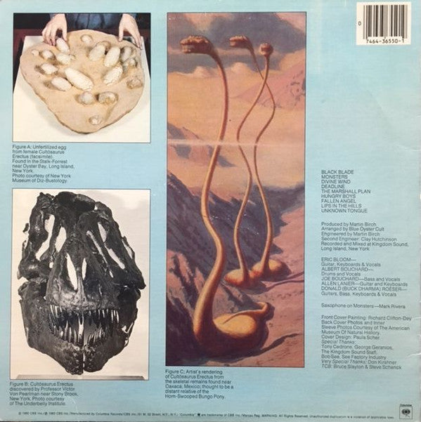 Release: Cultösaurus Erectus-Vinyl-US-1980-JC 36550-8564973