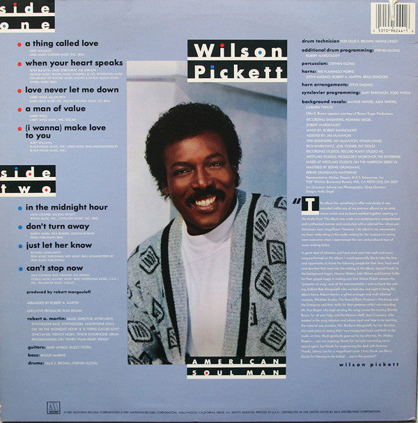 Master Release: American Soul Man by Wilson Pickett