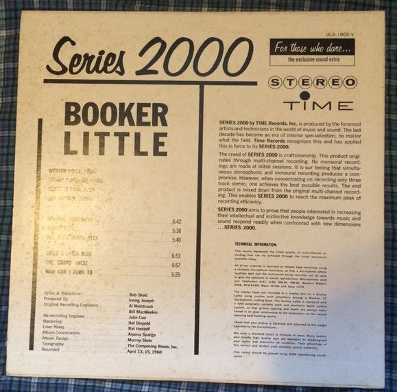 Booker Little
