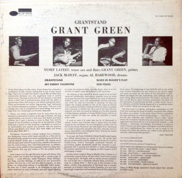 Release: Grantstand-Vinyl-US-1967-BST 84086-4777050