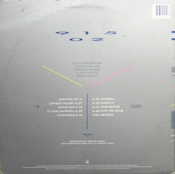 Release: 90125-Vinyl-US-1983-90125-1-1257022