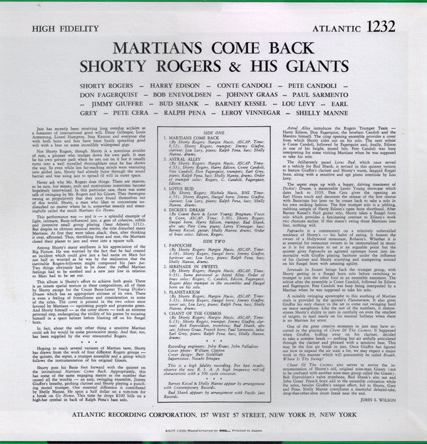 Release: Martians Come Back-Vinyl-Japan-1992-AMJY-1232-1789445
