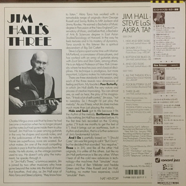 Master Release: Jim Hall's Three by Jim Hall