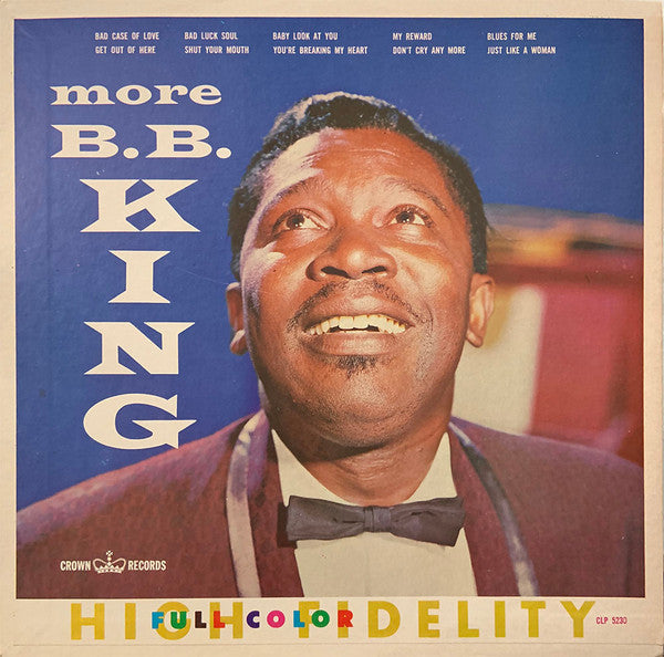 Release: More B.B. King-Vinyl-US-1961-CLP 5230, 5230-3969057