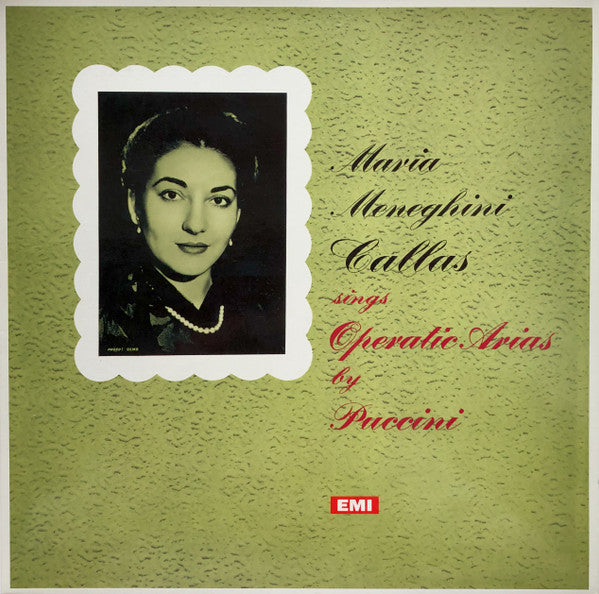 Master Release: Maria Meneghini Callas Sings Operatic Arias By Puccini by Maria Callas