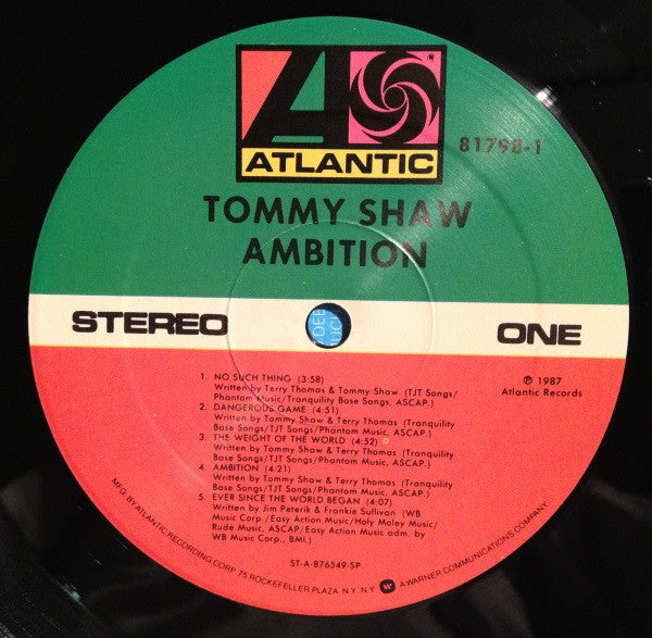 Release: Ambition-Vinyl-US-1987-81798-1-4031378