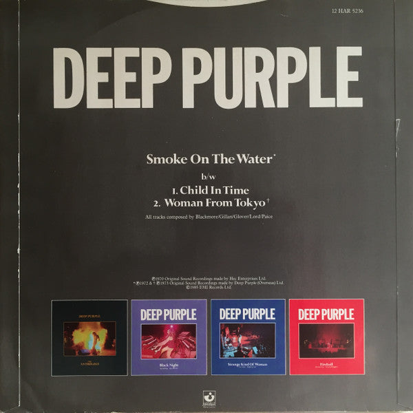 Master Release: Smoke On The Water / Woman From Tokyo / Child In Time by Deep Purple