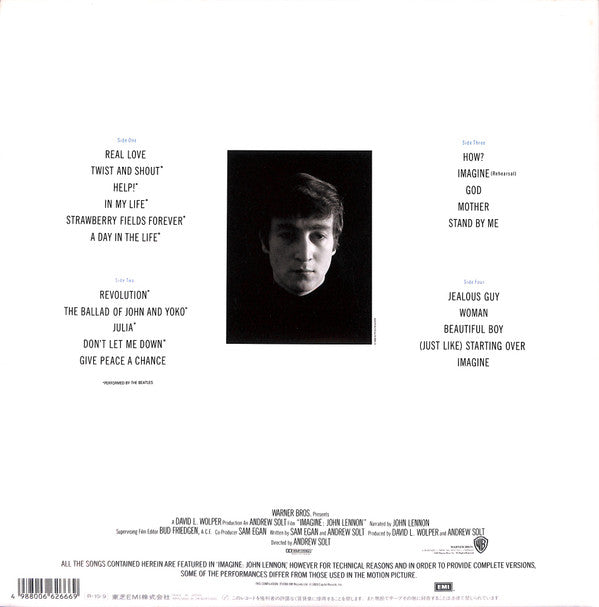 Master Release: Imagine (Music From The Motion Picture) by John Lennon