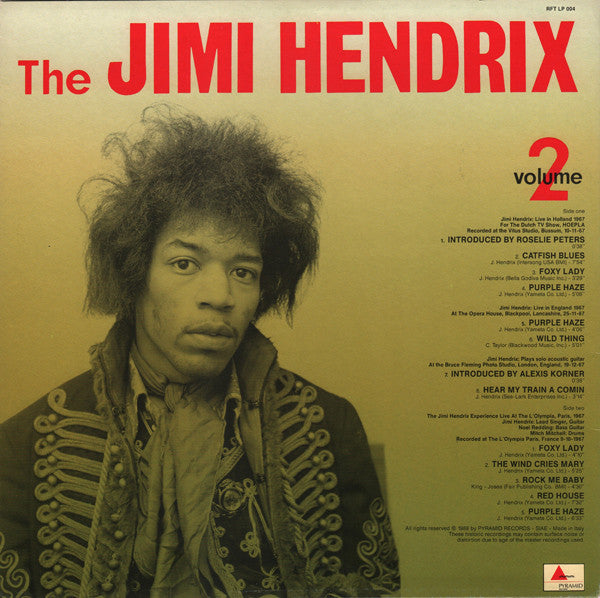 Master Release: The Wild Man Of Pop Plays - Volume 2 by The Jimi Hendrix Experience