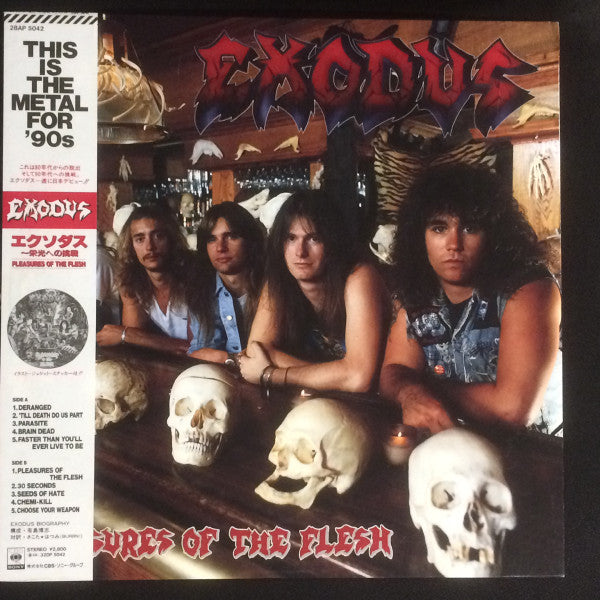 Release: Pleasures Of The Flesh-Vinyl-Japan-1988-28AP 5042-9022905
