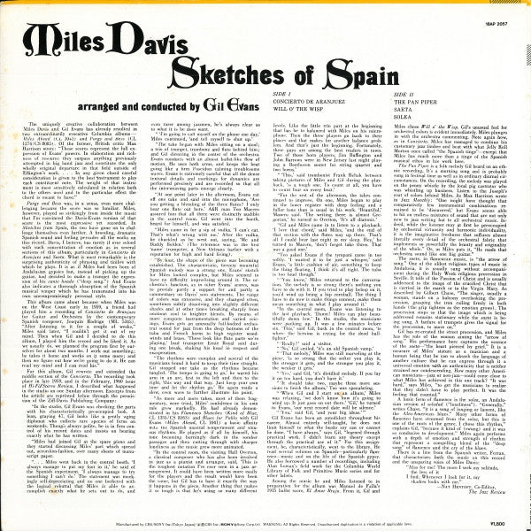 Sketches Of Spain