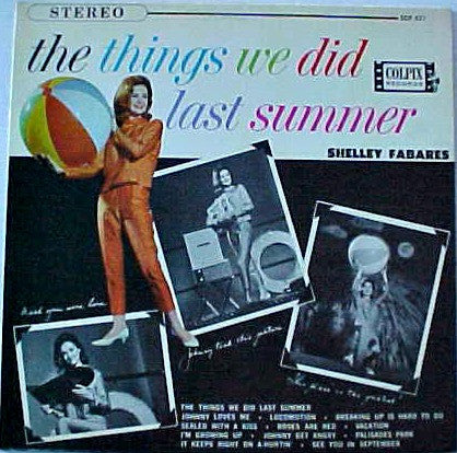 Master Release: The Things We Did Last Summer by Shelley Fabares