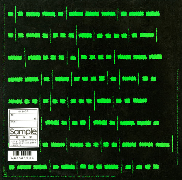 Release: Radio K.A.O.S.-Vinyl-Japan-1987-28AP 3361-4125401