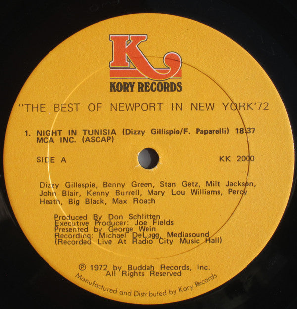 The Best Of Newport In New York '72 (Volume 1)