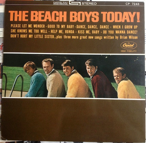 Release: The Beach Boys Today!-Vinyl-Japan-1965-CP 7243-4268457