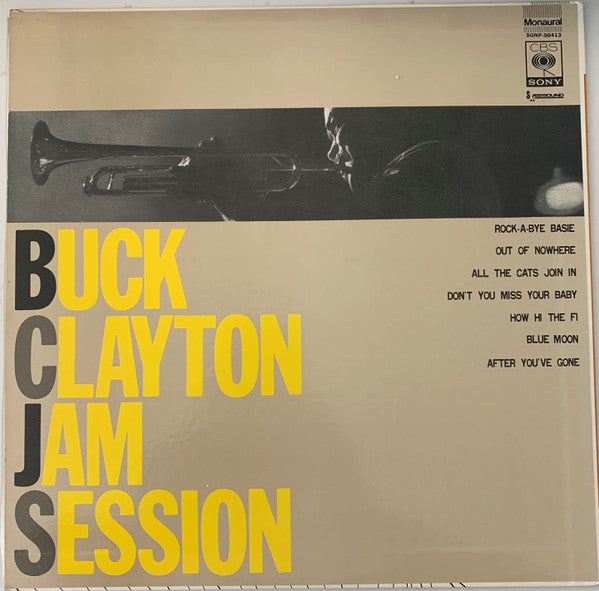 Release: All The Cats Join In (A Buck Clayton Jam Session)-Vinyl-Japan-1971-SONP-50413-7966536